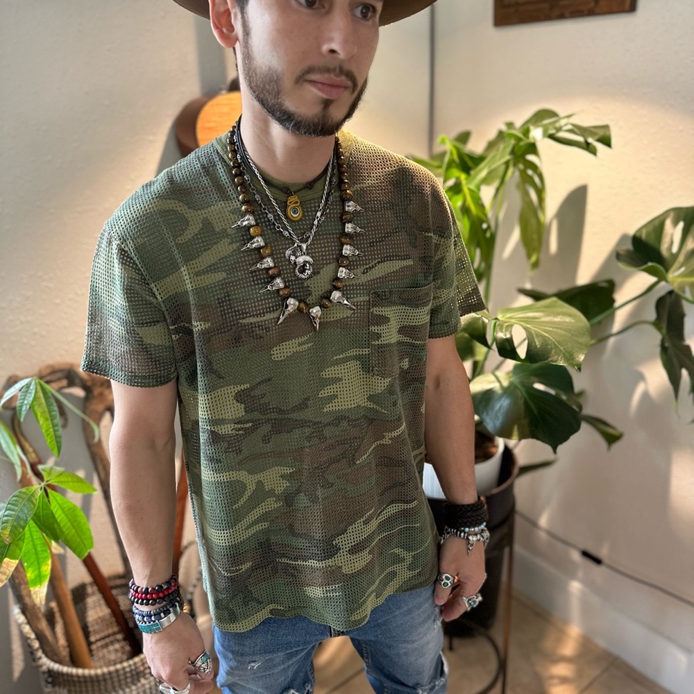Vintage camouflage shirt